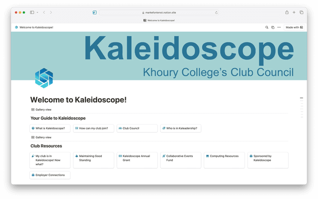 Kaleidoscope